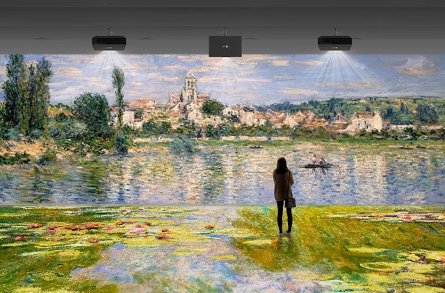 Hỗ trợ mapping 3D với LG ProBeam BU70QGT