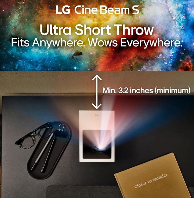 máy chiếu laser LG CineBeam S PU615U